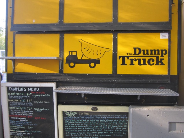 "The Dump Truck" dumplings haha